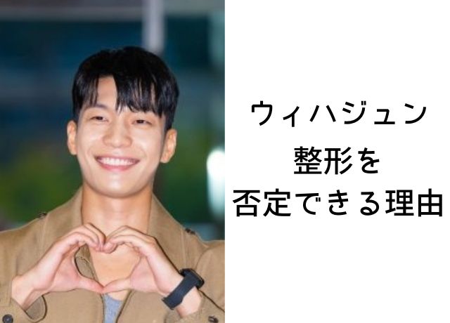 ウィハジュンは整形していないと言える理由