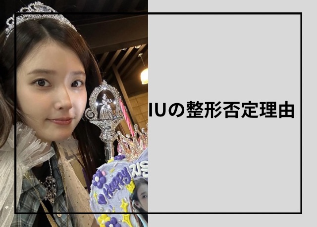 IUの整形を否定できる理由