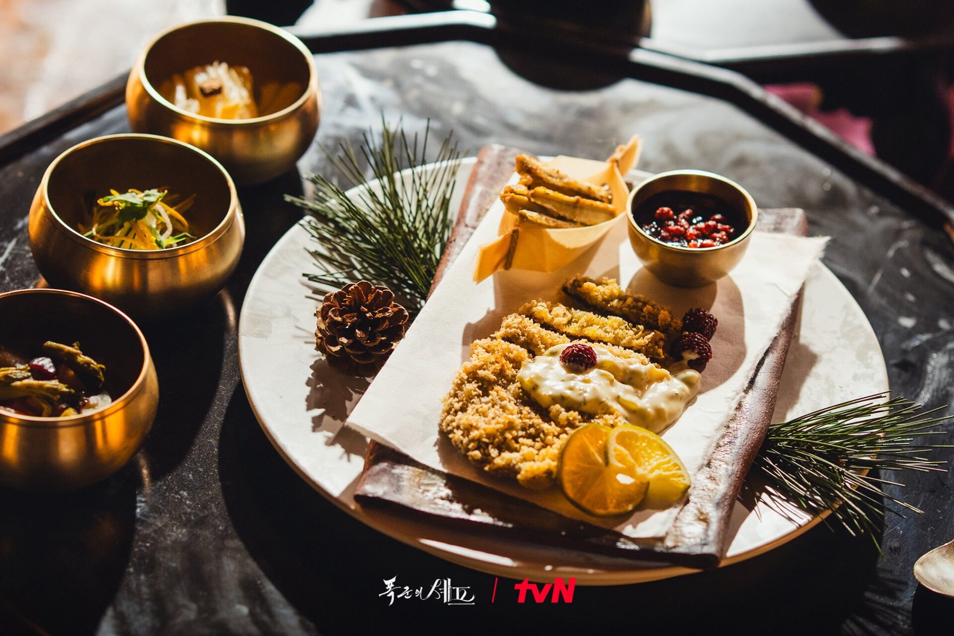 暴君のシェフ　トンカツ写真
