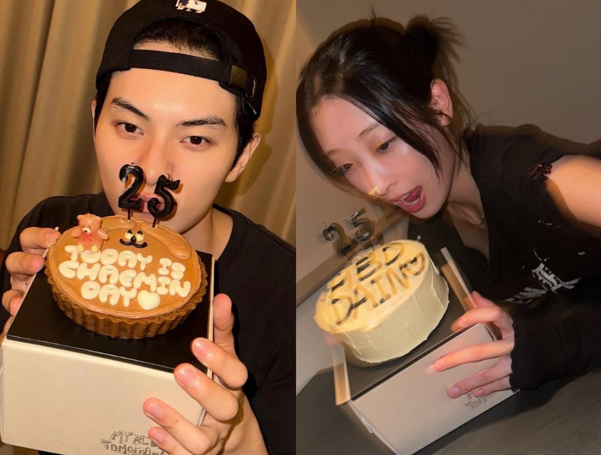 イチェミンとリュダインのインスタグラム
