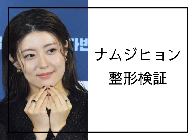 ナムジヒョンの整形検証