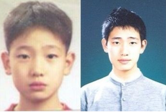 ユンパクの幼少期画像